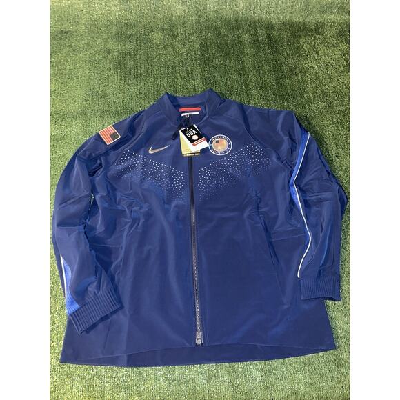 Nike Women’s XL Paris 2024 Paralympic Team Issued USA Olympic Jacket DZ3573-492 - Picture 1 of 12